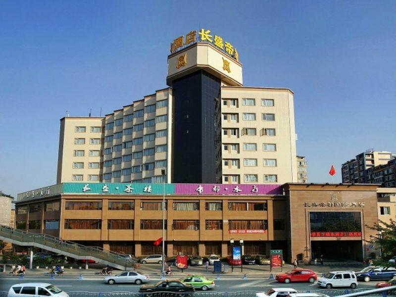 Crown International Hotel Chengdu Exteriör bild